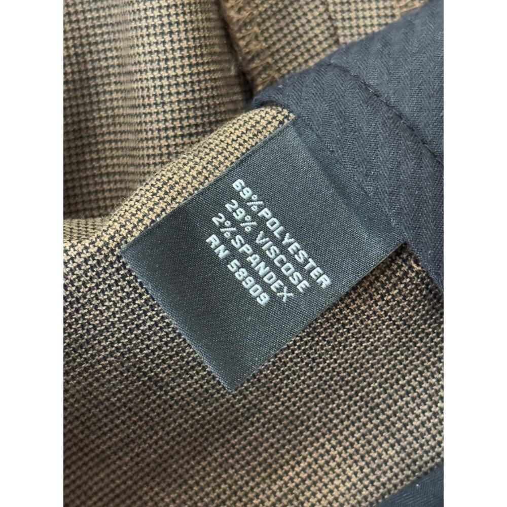 Murano Zac Fit Mens 36x32 Tan Brown Dress Pants Trousers Ultimate Modern Comfort - Picture 7 of 8